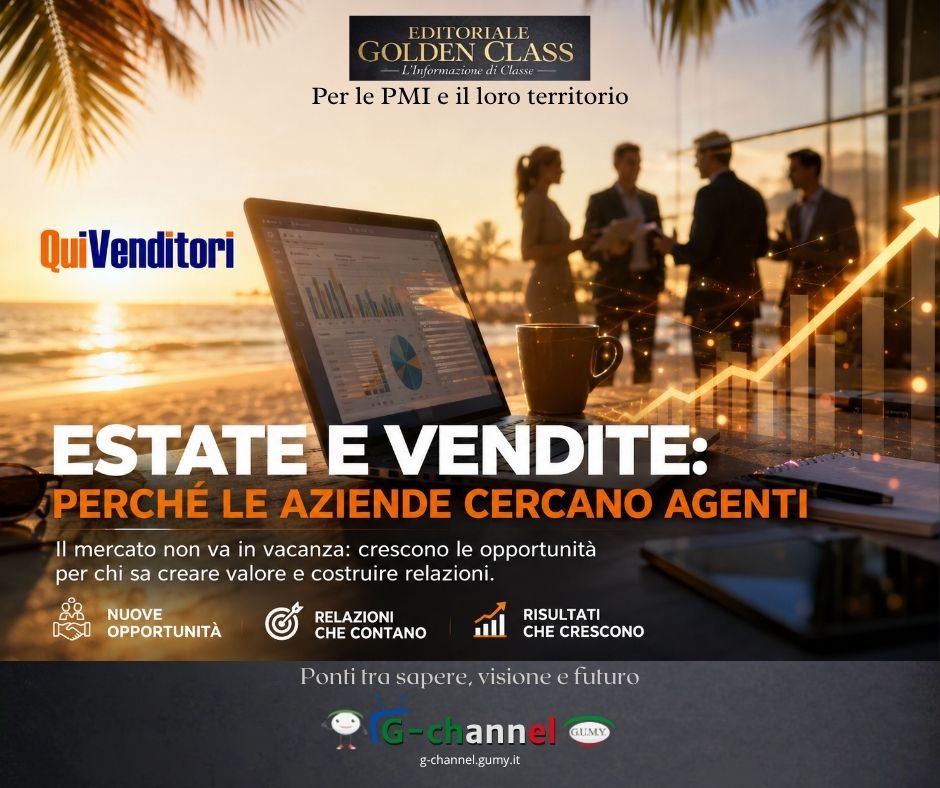 Estate e vendite: perché le aziende cercano agenti
